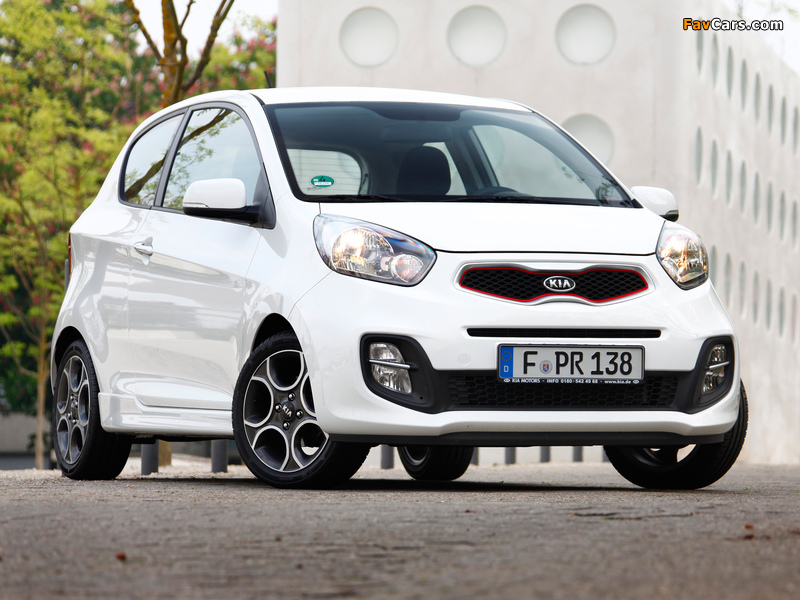 Kia Picanto EcoDynamics 3-door (TA) 2011 pictures (800 x 600)