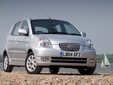 Photos of Kia Picanto UK-spec (SA) 2004–07