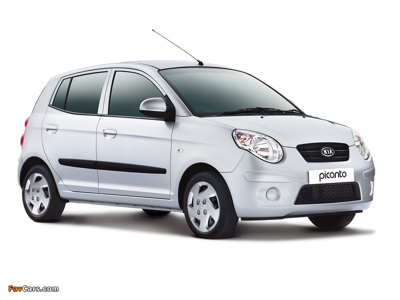 Photos of Kia Picanto UK-spec (SA) 2007–09 (800 x 600)