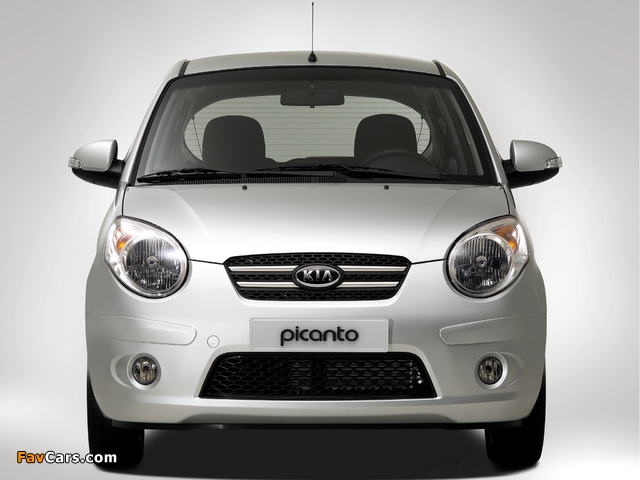 Photos of Kia Picanto (SA) 2007–09 (640 x 480)