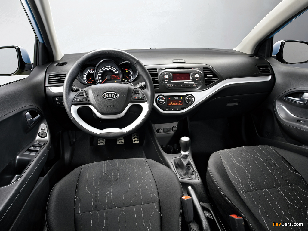 Photos of Kia Picanto 5-door (TA) 2011 (1024 x 768)
