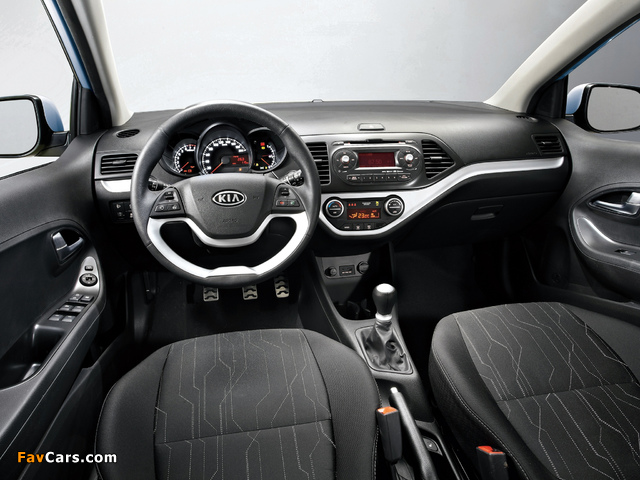 Photos of Kia Picanto 5-door (TA) 2011 (640 x 480)