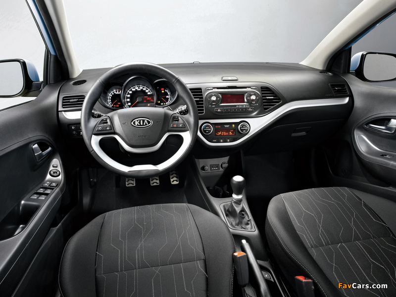 Photos of Kia Picanto 5-door (TA) 2011 (800 x 600)
