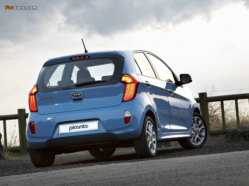 Photos of Kia Picanto 5-door (TA) 2011 (800 x 600)