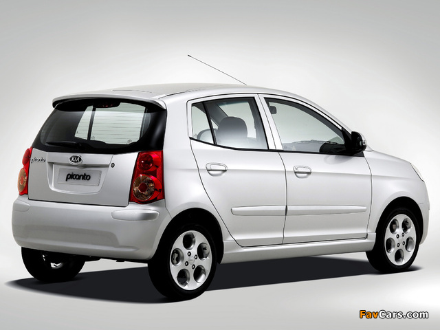 Pictures of Kia Picanto (SA) 2007–09 (640 x 480)