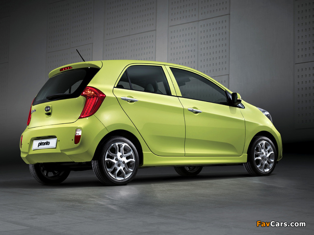 Pictures of Kia Picanto 5-door (TA) 2011 (640 x 480)