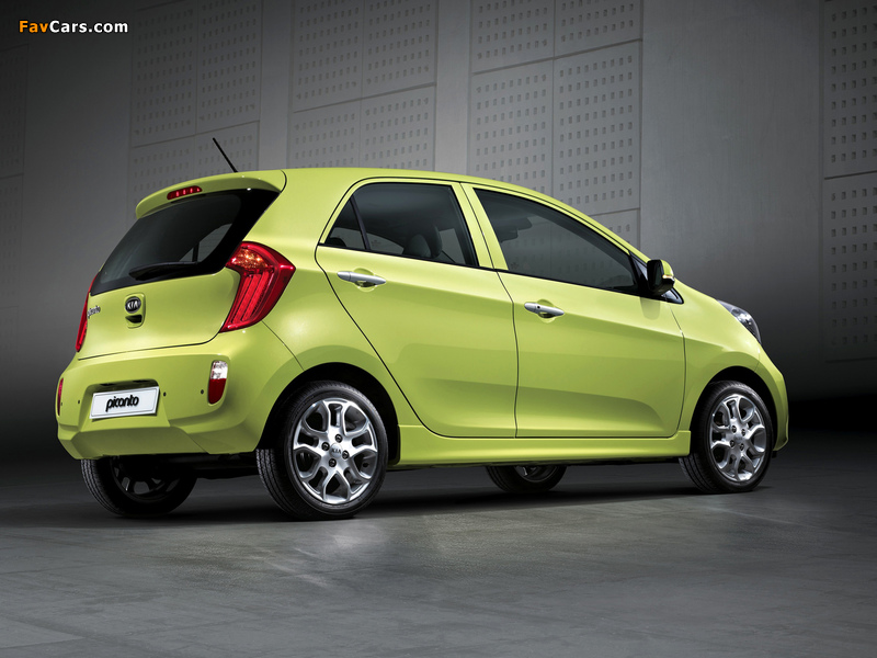 Pictures of Kia Picanto 5-door (TA) 2011 (800 x 600)