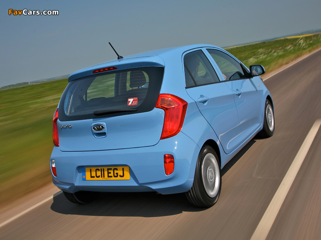 Pictures of Kia Picanto 5-door UK-spec (TA) 2011 (640 x 480)