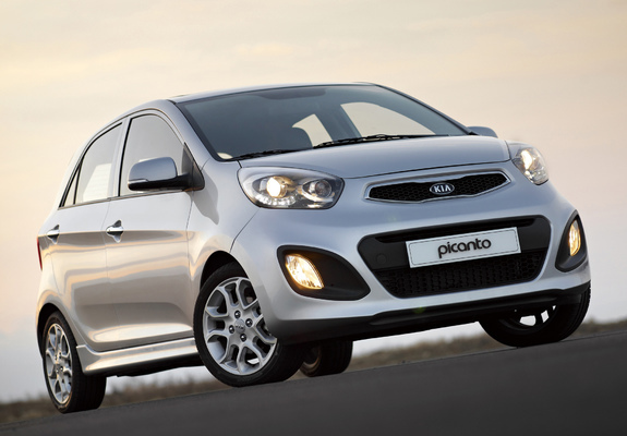 Pictures of Kia Picanto 5-door (TA) 2011