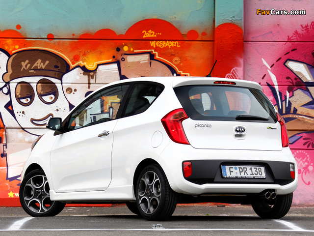 Pictures of Kia Picanto EcoDynamics 3-door (TA) 2011 (640 x 480)