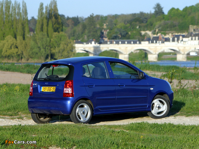 Kia Picanto (SA) 2004–07 wallpapers (640 x 480)