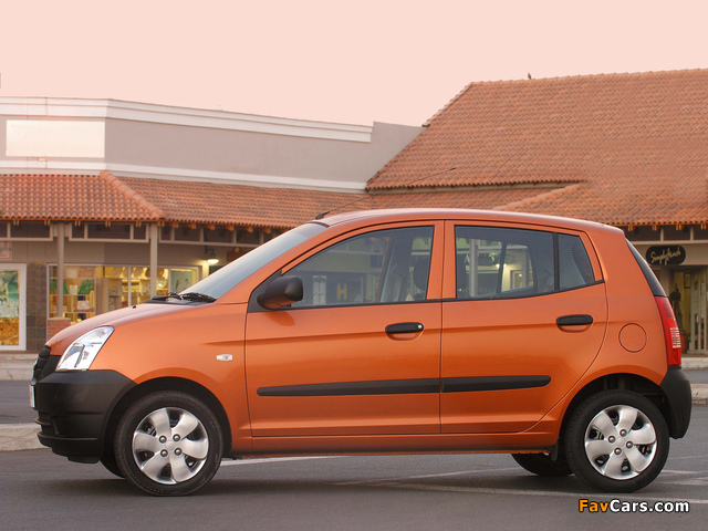 Kia Picanto ZA-spec (SA) 2004–08 wallpapers (640 x 480)