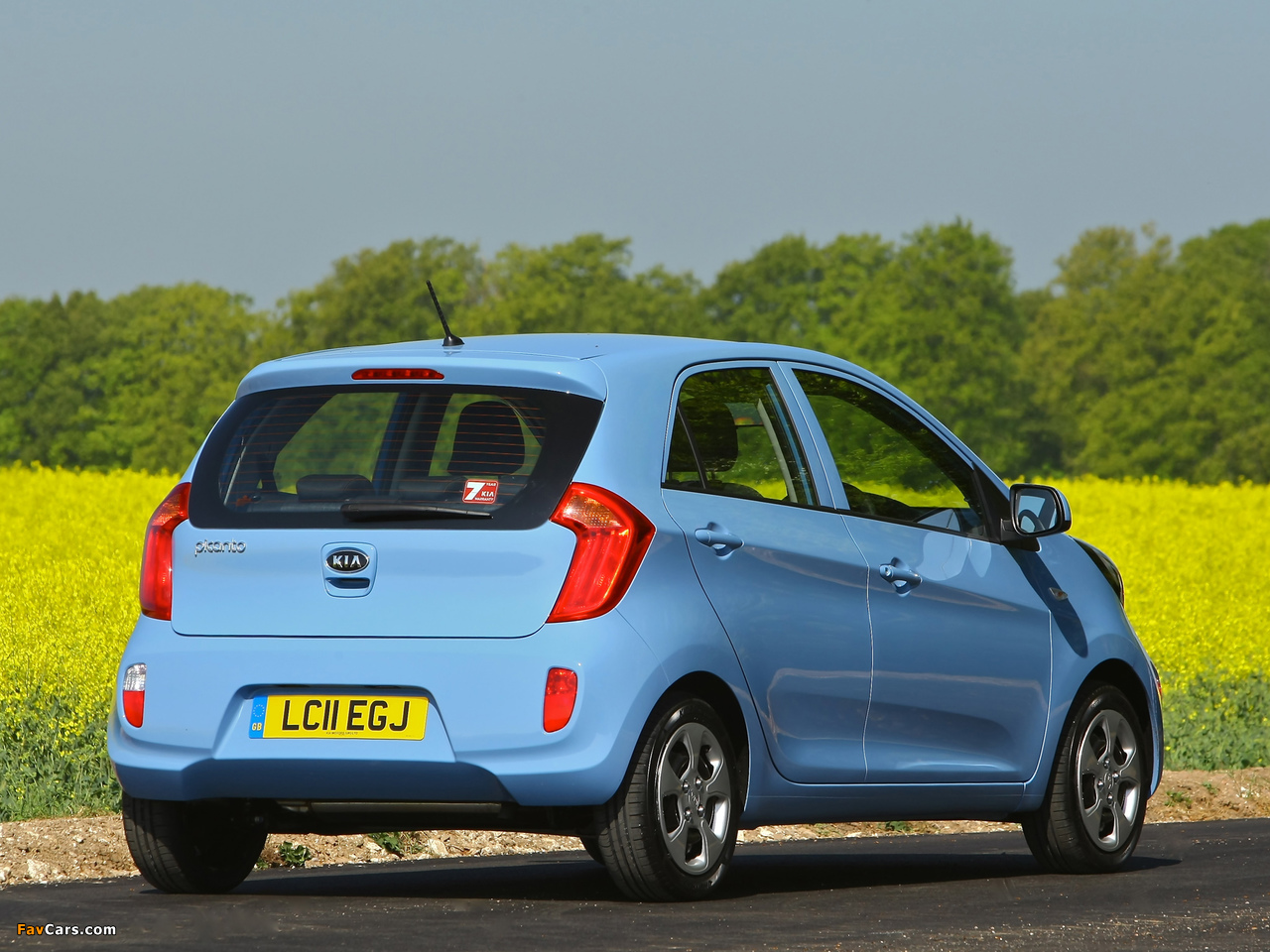 Kia Picanto 5-door UK-spec (TA) 2011 wallpapers (1280 x 960)