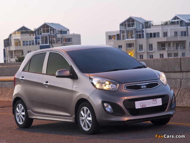 Kia Picanto 5-door ZA-spec (TA) 2011 wallpapers (640 x 480)