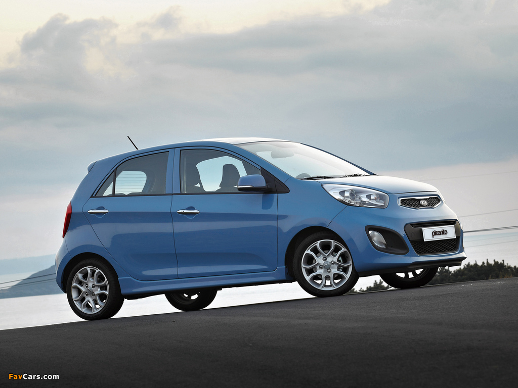 Kia Picanto 5-door (TA) 2011 wallpapers (1024 x 768)