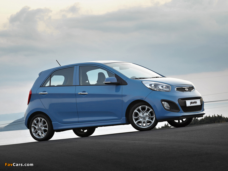 Kia Picanto 5-door (TA) 2011 wallpapers (800 x 600)