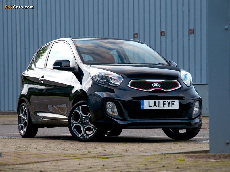 Kia Picanto 3-door UK-spec (TA) 2011 wallpapers (800 x 600)