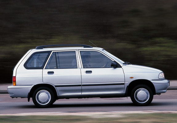 Kia Pride Station Wagon 1987 photos