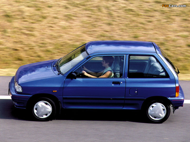 Photos of Kia Pride 3-door 1987–2000 (800 x 600)