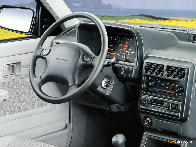 Pictures of Kia Pride 5-door 1987–2000 (800 x 600)