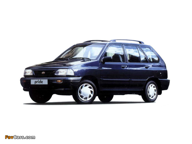 Kia Pride Station Wagon 1987 wallpapers (640 x 480)