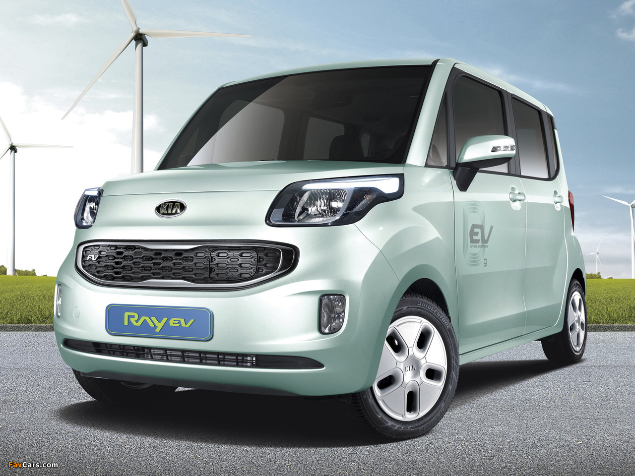 Kia Ray EV 2012 wallpapers (1280 x 960)