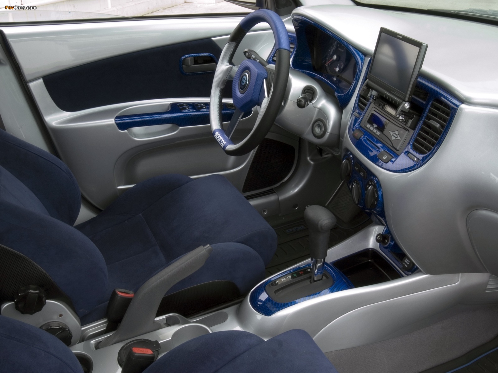 Images of Kia Rio Blue Missile (JB) 2005 (1600 x 1200)