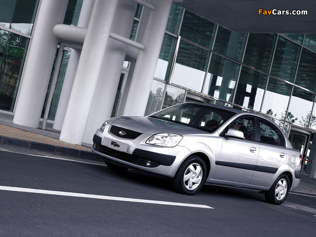 Images of Kia Rio Sedan (JB) 2005–09 (640 x 480)