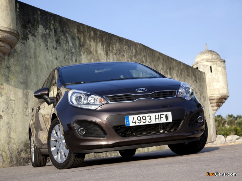 Images of Kia Rio 5-door EcoDynamics (UB) 2011 (800 x 600)