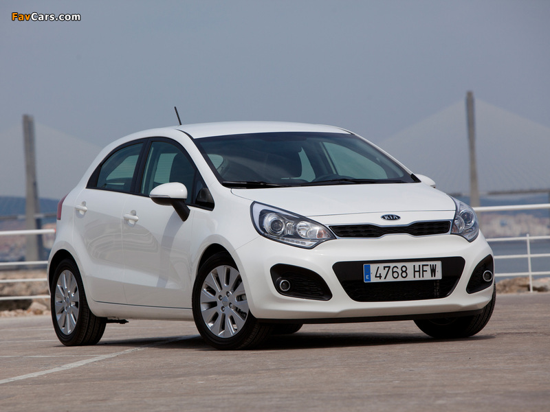 Images of Kia Rio 5-door EcoDynamics (UB) 2011 (800 x 600)