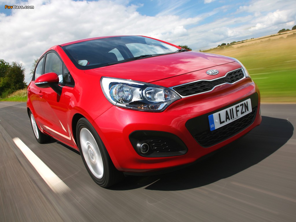 Images of Kia Rio 5-door UK-spec (UB) 2011 (1024 x 768)