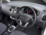 Images of Kia Rio Sedan ZA-spec (UB) 2012