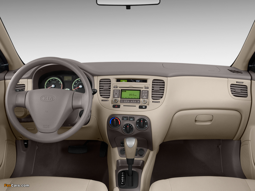 Kia Rio Sedan US-spec (JB) 2005–09 images (1024 x 768)