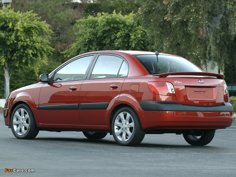 Kia Rio Sedan US-spec (JB) 2005–09 images (800 x 600)