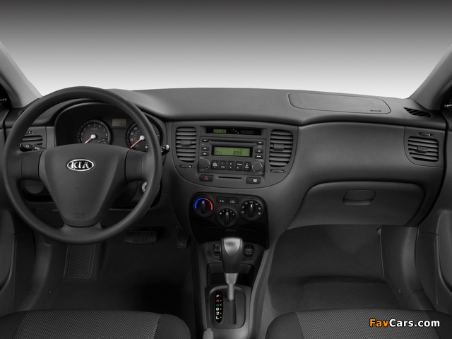 Kia Rio Sedan US-spec (JB) 2005–09 images (640 x 480)