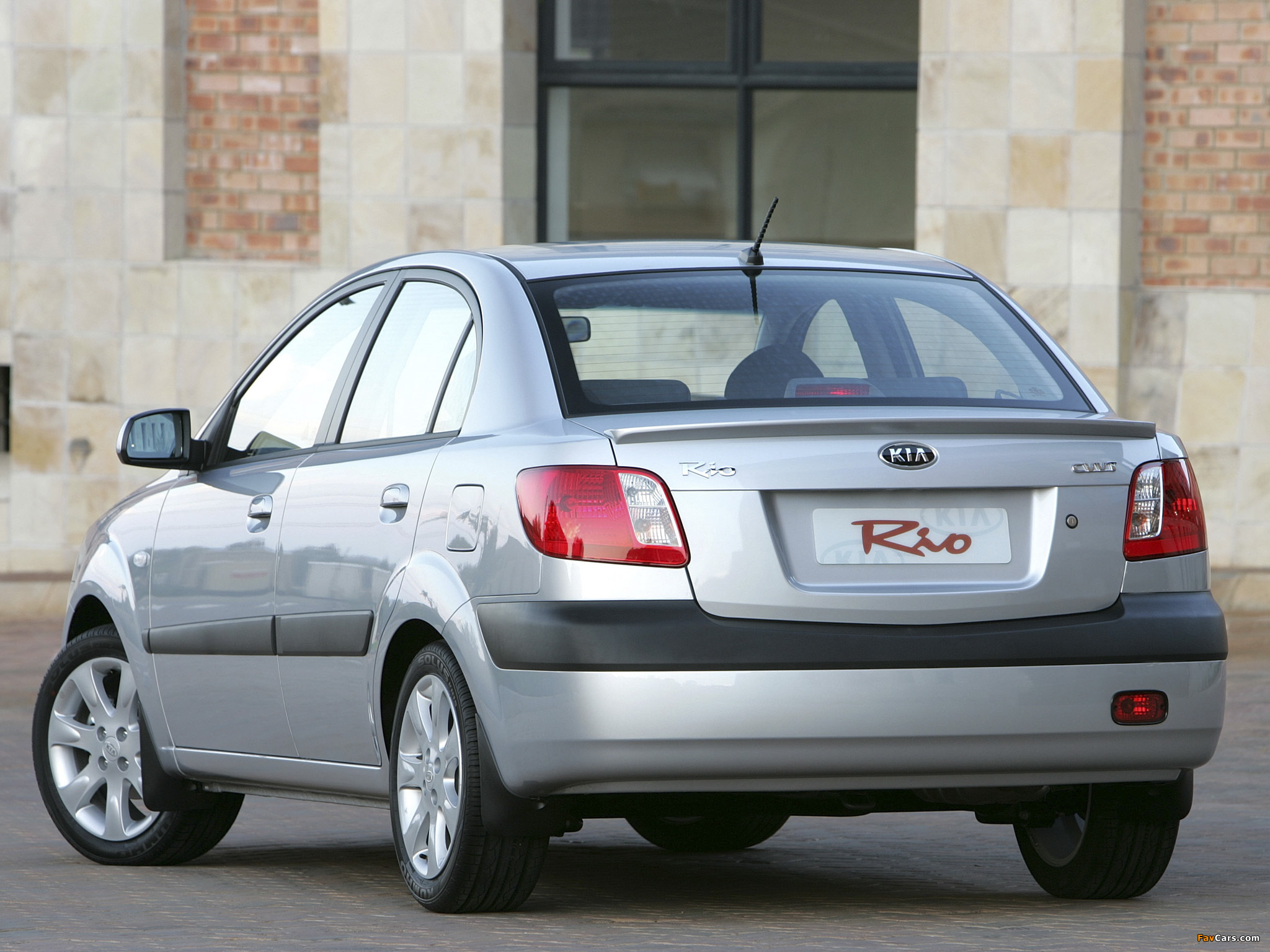 Kia Rio Sedan ZA-spec (JB) 2005–11 images (2048 x 1536)