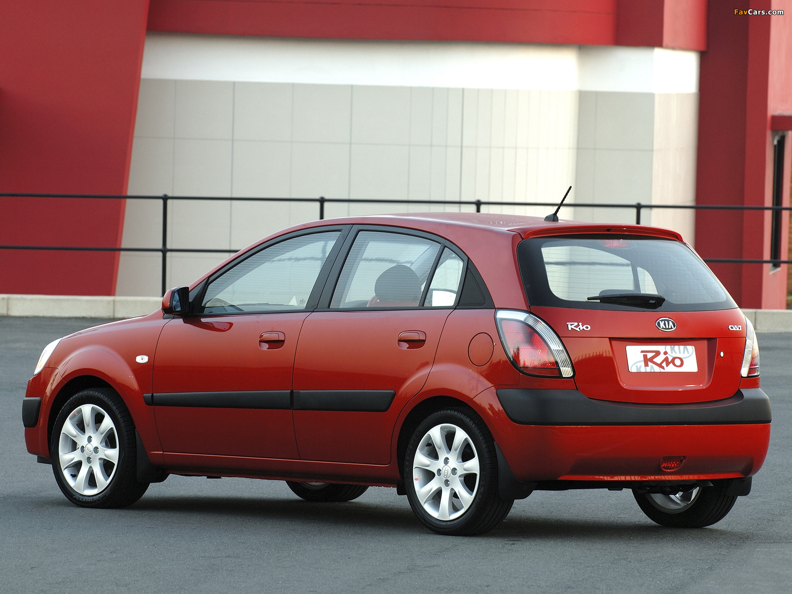 Kia Rio Hatchback ZA-spec (JB) 2005–08 pictures (1600 x 1200)