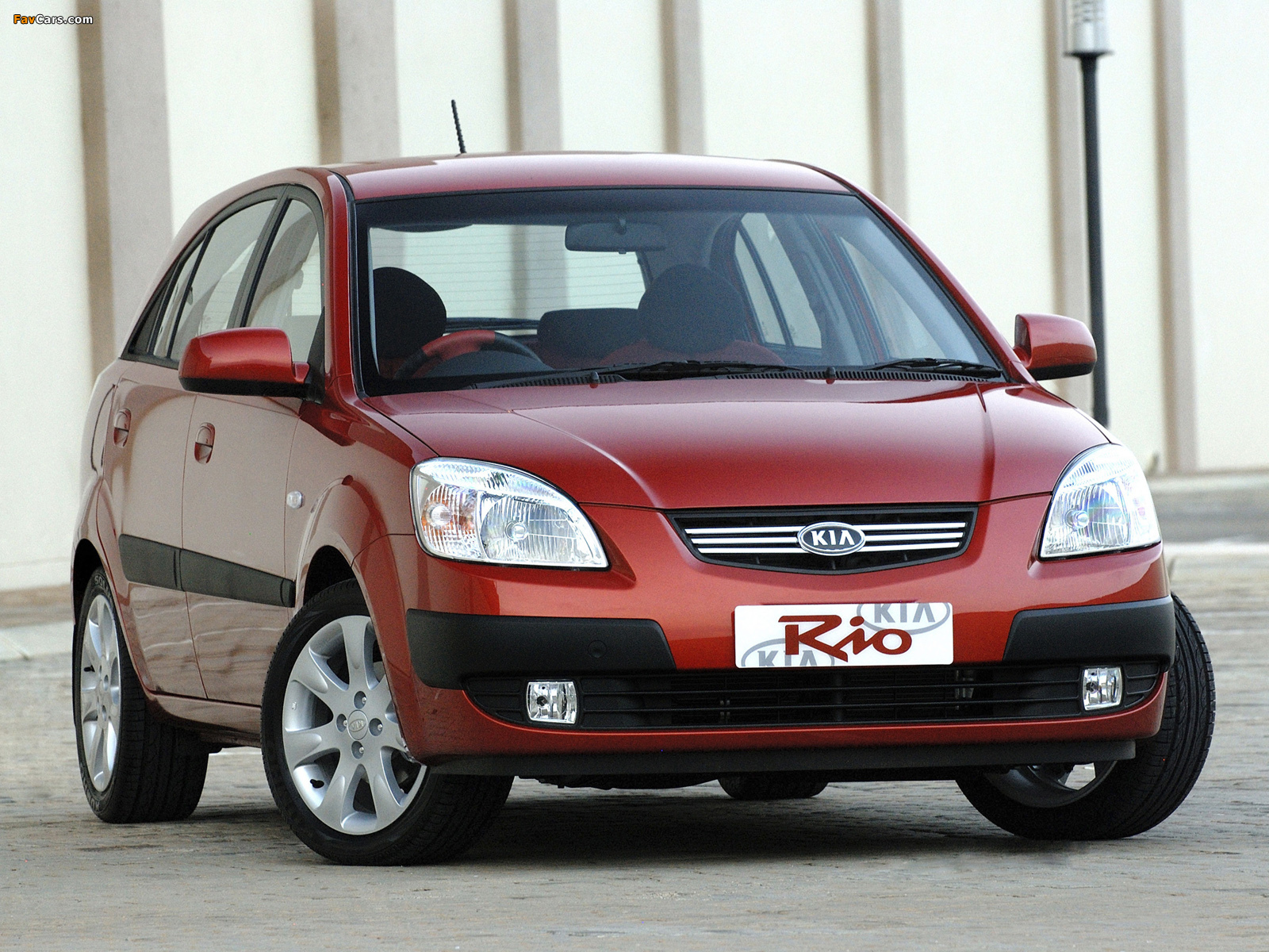 Kia Rio Hatchback ZA-spec (JB) 2005–08 wallpapers (1600 x 1200)