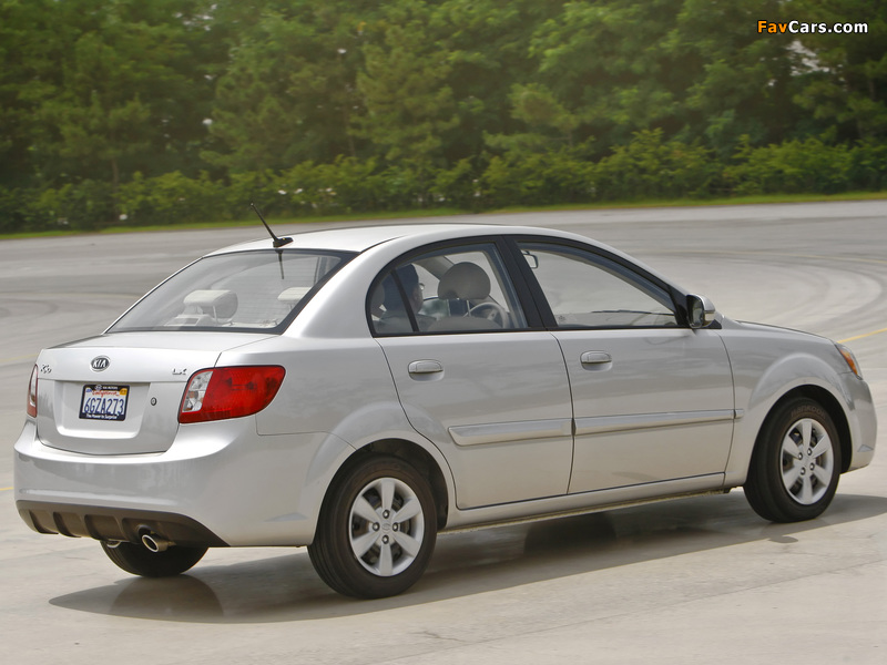 Kia Rio Sedan US-spec (JB) 2009–11 images (800 x 600)