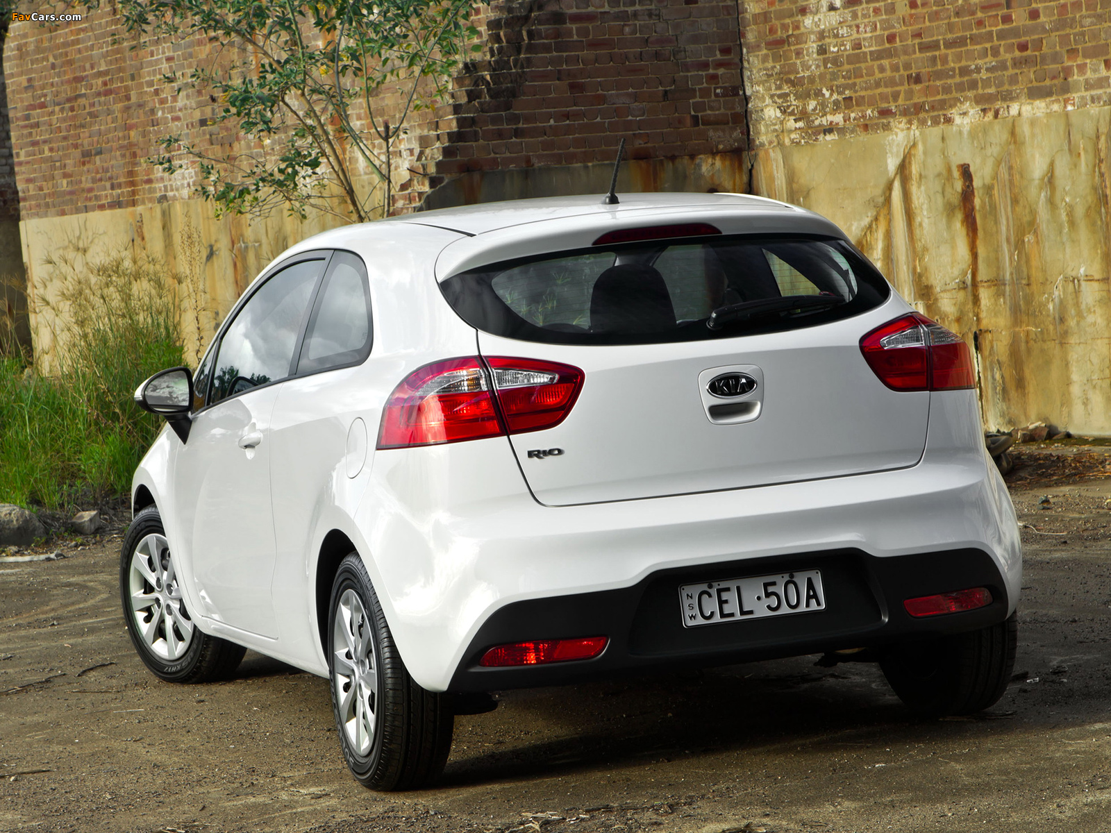 Kia Rio 3-door AU-spec (UB) 2011 images (1600 x 1200)