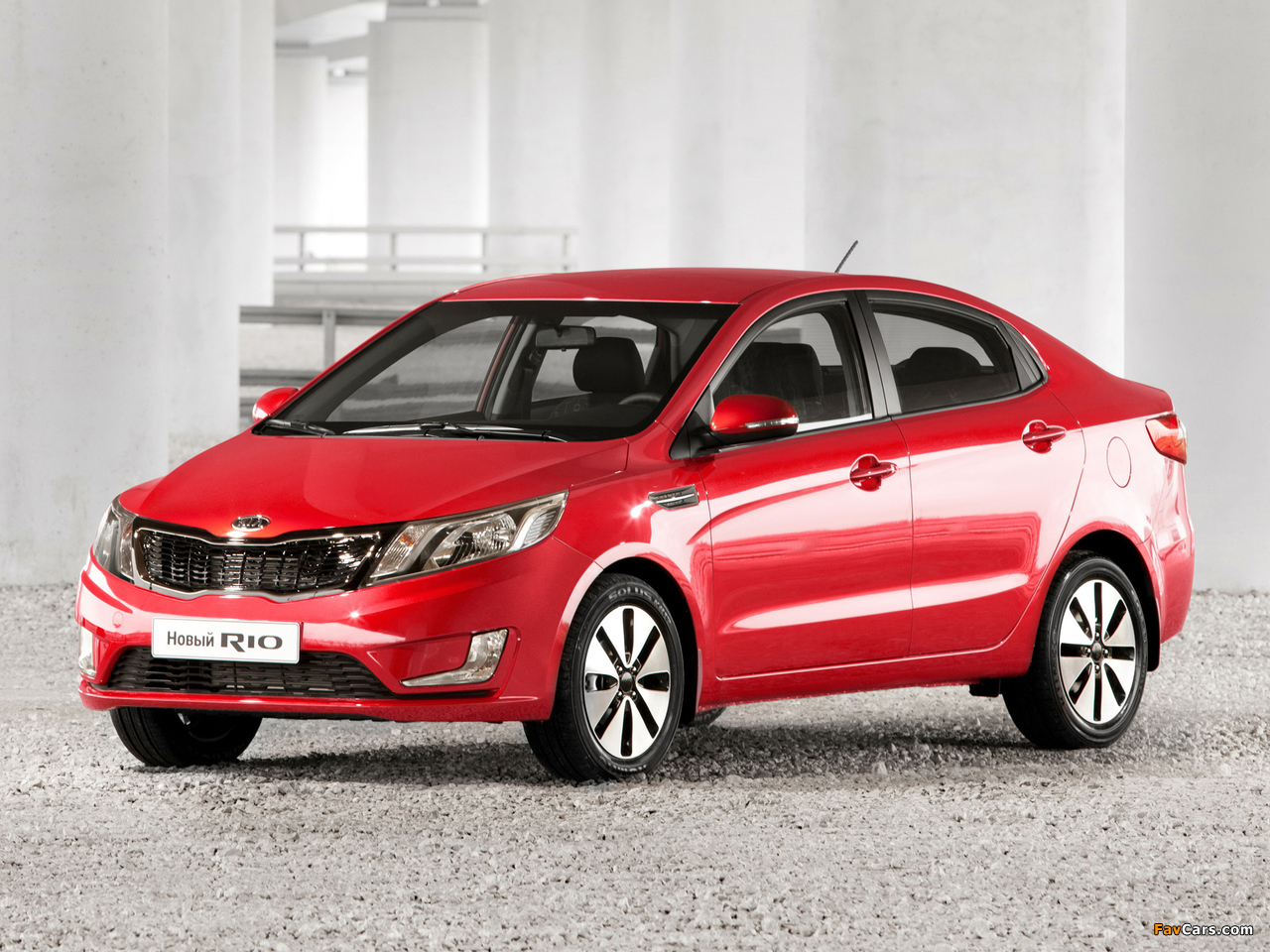 Kia Rio Sedan CIS-spec (QB) 2011 images (1280 x 960)