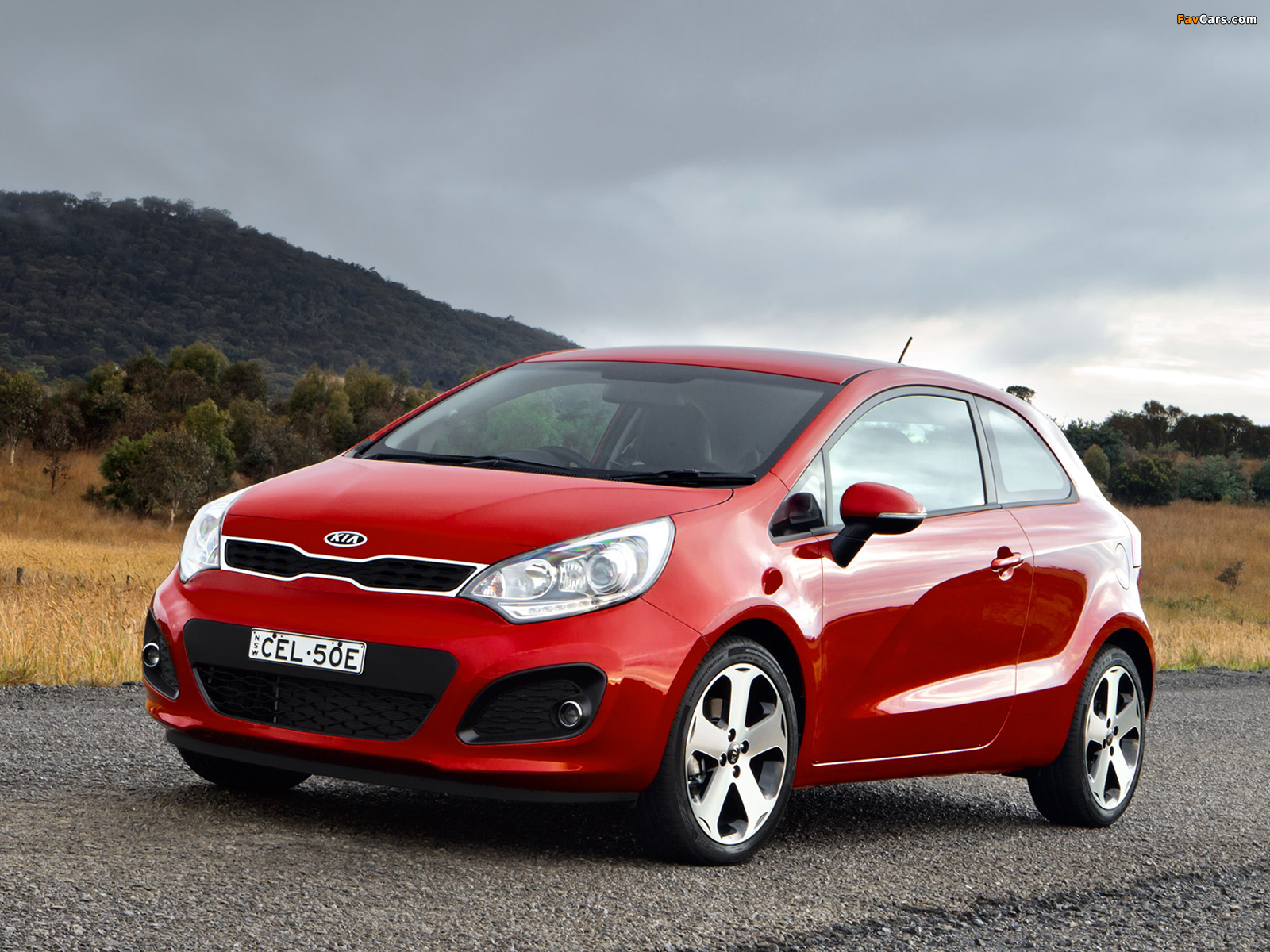 Kia Rio 3-door AU-spec (UB) 2011 images (1600 x 1200)