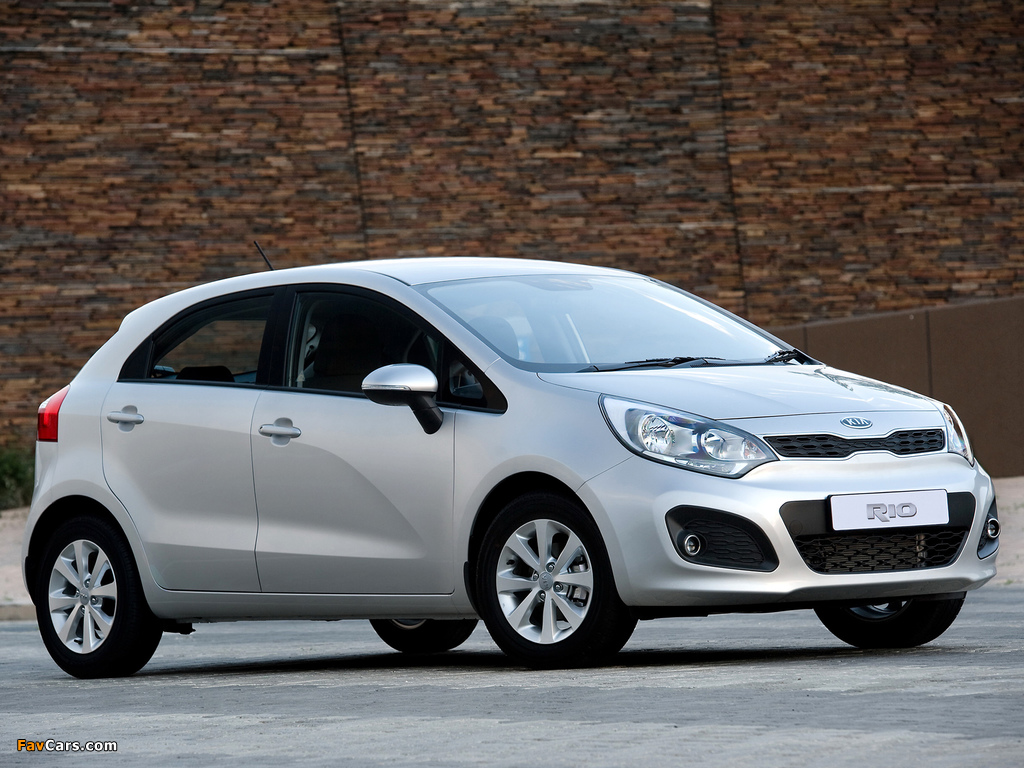 Kia Rio 5-door ZA-spec (UB) 2011 photos (1024 x 768)