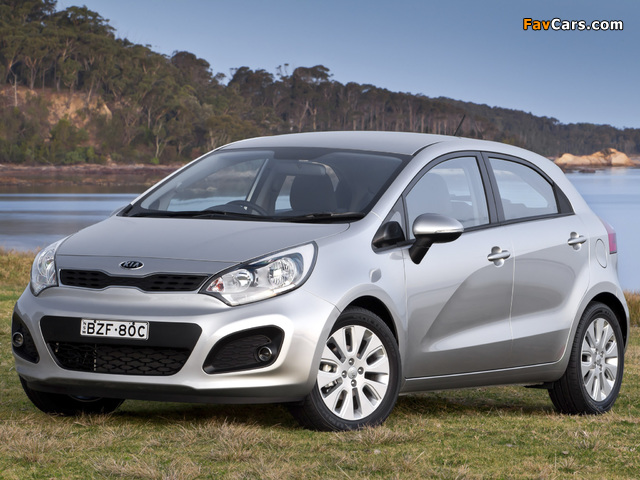 Kia Rio 5-door AU-spec (UB) 2011 photos (640 x 480)