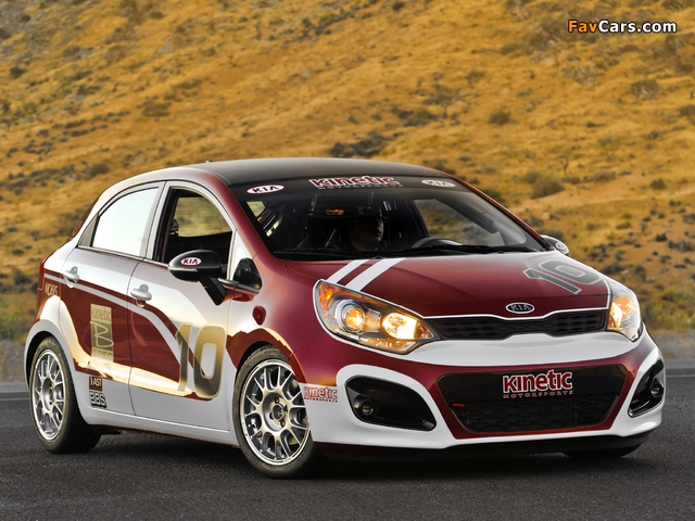 Kia Rio B-Spec Racer 2011 photos (640 x 480)