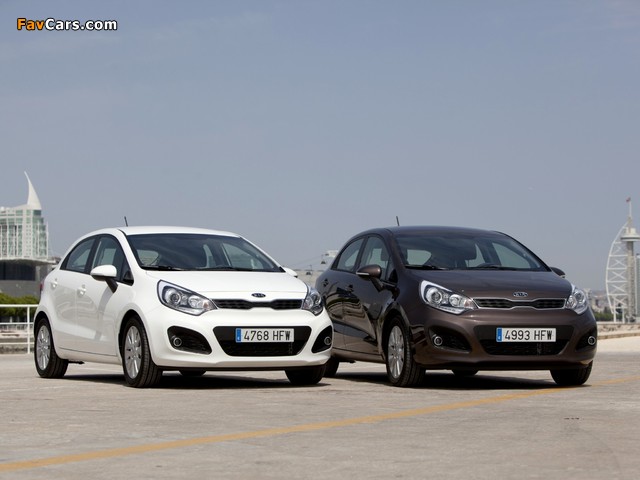 Kia Rio 5-door EcoDynamics (UB) 2011 pictures (640 x 480)