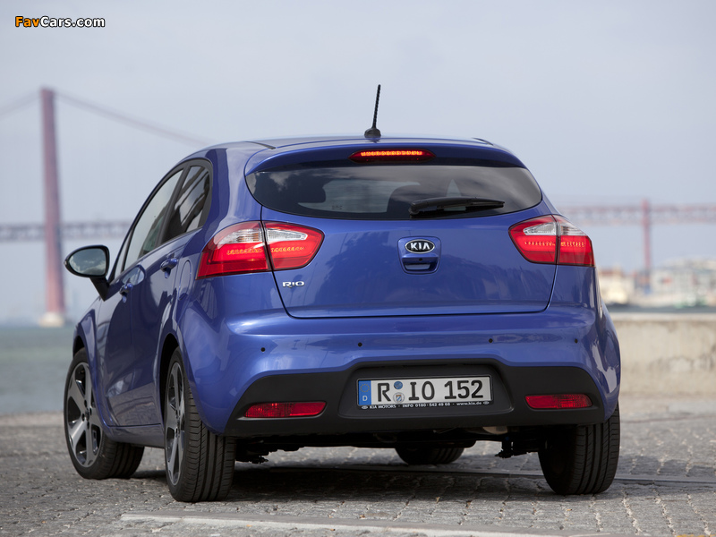 Kia Rio 5-door (UB) 2011 pictures (800 x 600)