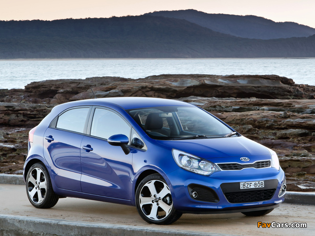 Kia Rio 5-door AU-spec (UB) 2011 pictures (640 x 480)