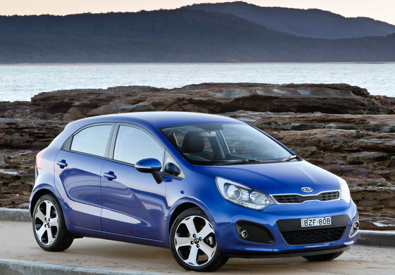 Kia Rio 5-door AU-spec (UB) 2011 pictures