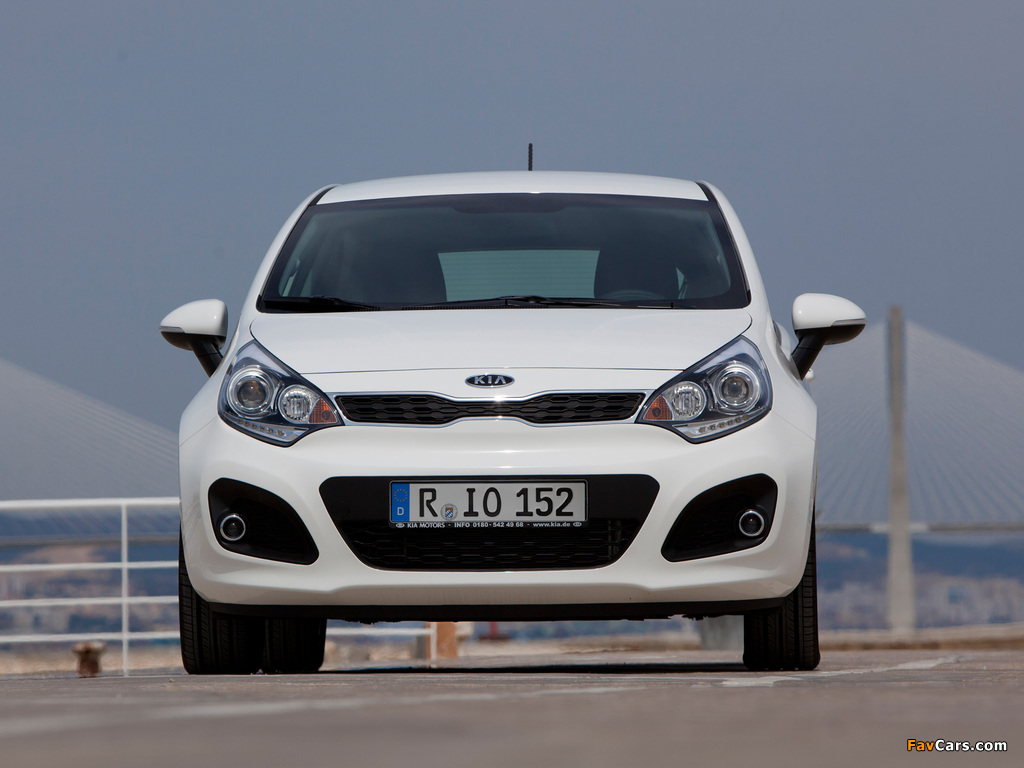 Kia Rio 5-door EcoDynamics (UB) 2011 pictures (1024 x 768)